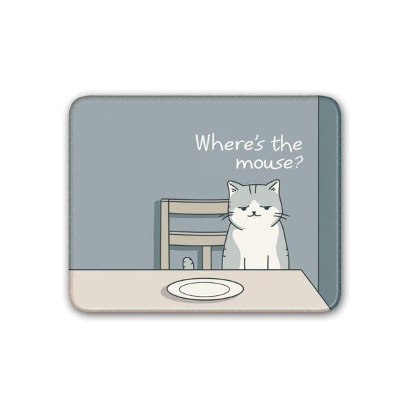 Non-Slip Mouse Pad Mousepad, Cat Pattern, 8x10 inch