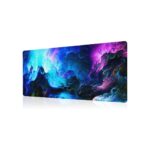 Dazzling Galaxy Gaming Mouse Pad Blue Desk Mat XL Mouse Gaming Pads