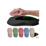 Ergonomic Raised Mouse Pad Wrist Support with Bilateral Slope Memory Foam