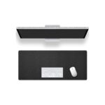 ALOANES Large Gaming Mouse Pad with Non-Slip Rubber Base,Stitched Edge