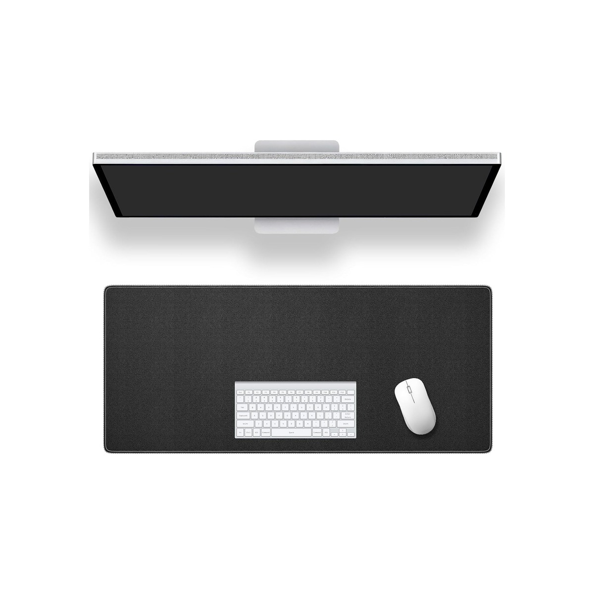 ALOANES Large Gaming Mouse Pad with Non-Slip Rubber Base,Stitched Edge-1 ALOANES Large Gaming Mouse Pad with Non-Slip Rubber Base,Stitched Edge - Image 1