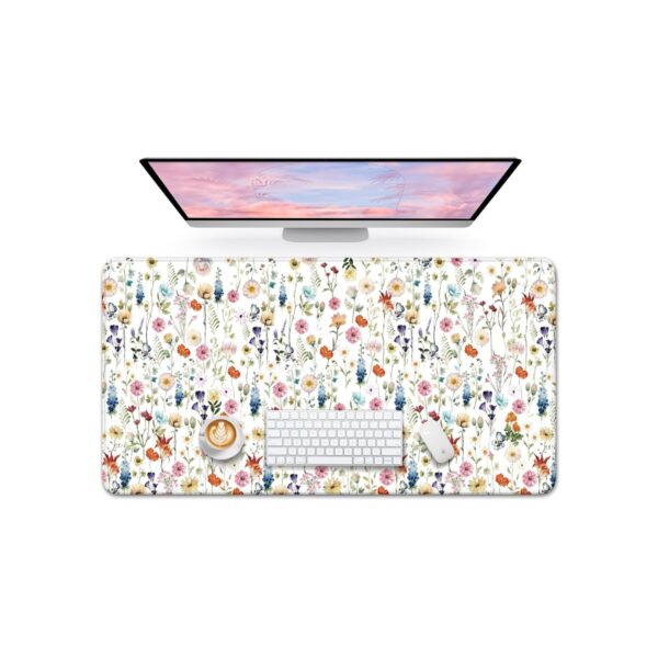 Large Desk Mat, Extended Mouse Pad for Desktop, 31.5" x 11.8"