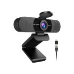 EMEET C960 1080P Webcam with Microphone, 2 Mics, 90° FOV, Computer Camera
