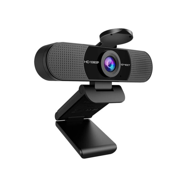 EMEET 1080P Webcam with Microphone, C960 Web Camera 2 Mics Streaming Webcam