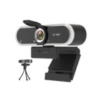 Webcam 1080P with Microphone & Privacy Cover for PC/Laptop