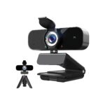 Webcam for Computer, USB Plug&Play, Auto Low Light Correction, Privacy Cover