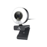 NexiGo N960E 1080P 60FPS Webcam with Light, Software Included, Fast AutoFocus