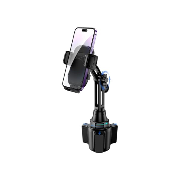 bokilino Cup Phone Mount for Car, [Upgraded Version] Universal Cup Phone Cradle