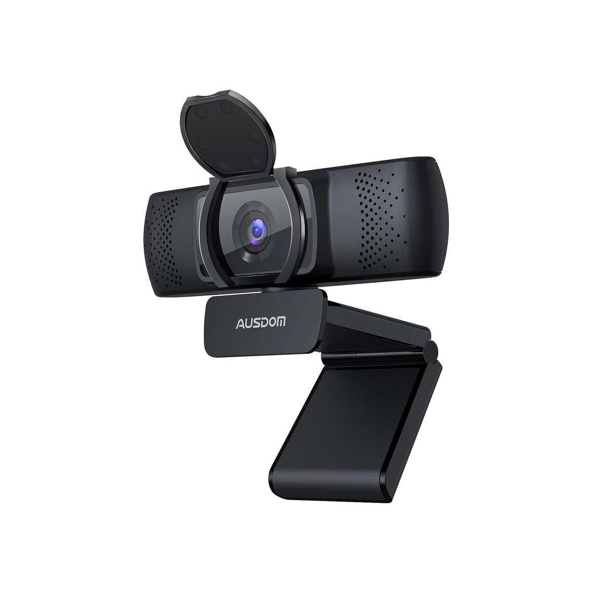 AUSDOM AF640 1080P Webcam with Microphone, 90°FOV USB PC Camera Webcam with-1 AUSDOM AF640 1080P Webcam with Microphone, 90°FOV USB PC Camera Webcam with - Image 1