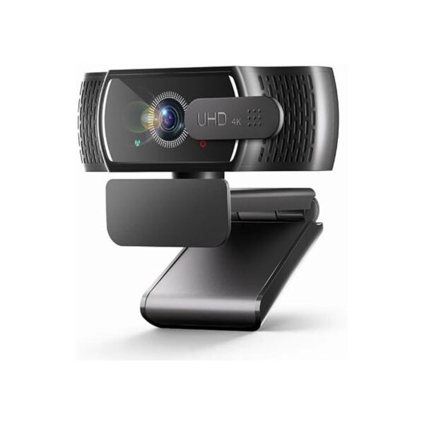 4K Webcam with Microphone for PC & Streaming Computer Camera