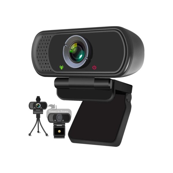 XPCAM HD 1080p Webcam with Microphone,USB Web Camera for Computer PC Laptop