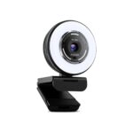 NexiGo N680E Pro 4K Webcam with Ring Light, PDAF Autofocus, 1080p 60FPS