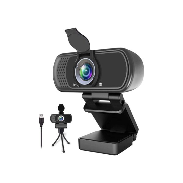 ZIQIAN 1080p Webcam with Microphone,USB Web HD Camera for PC & Laptop