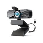 Webcam Full HD 1080P with Built-in Microphone and Rotatable Tripod