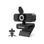 1080P Webcam with Microphone, USB Camera for PC and Laptop, Privacy Cover