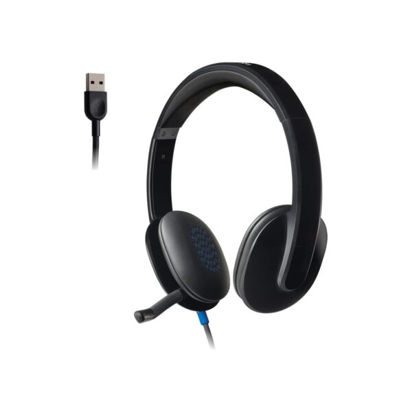 Logitech High-Performance USB Headset H540 Windows and Mac - Black