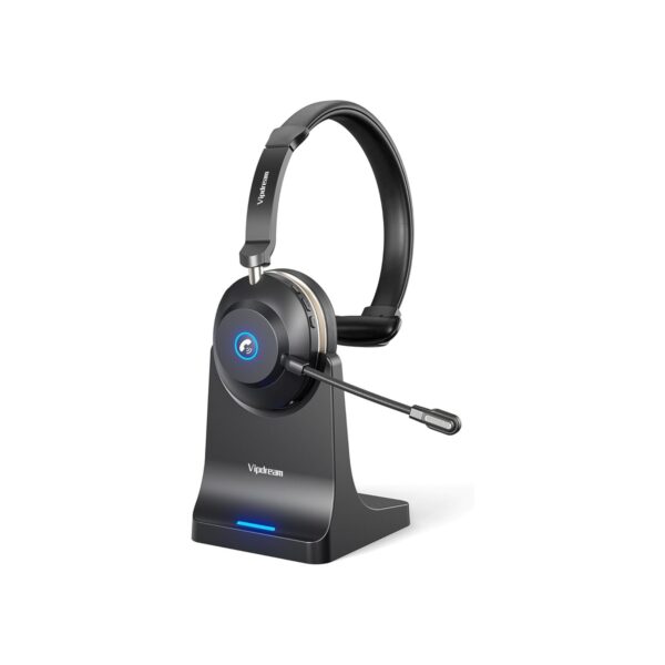 Wireless Headset with Microphone, Bluetooth 5.3 Headset for PC