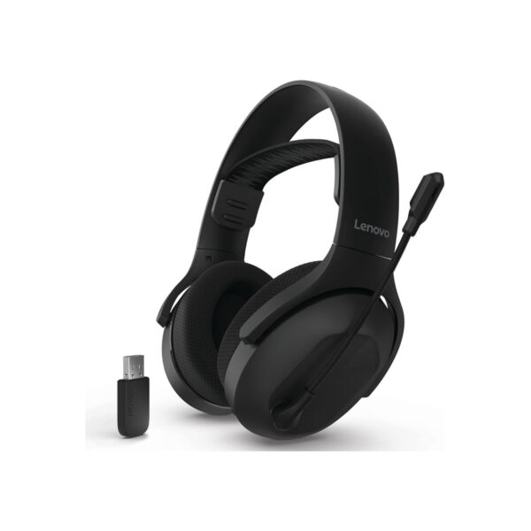 Lenovo Legion H410 Wireless Gaming Headset, Bluetooth or 2.4 GHz USB-A