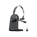 LEVN Wireless Headset 5.2, Wireless Headset with Mic for Work with(Noise