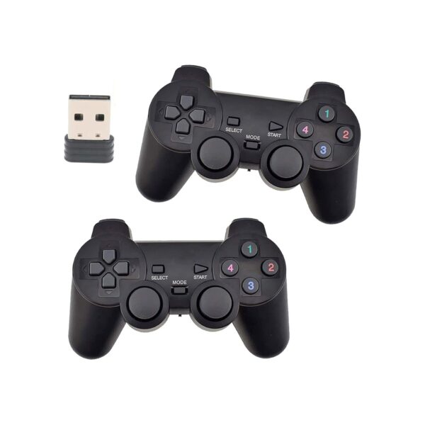 C-Zone 2.4GHz USB Twins Wireless game Controller Gamepad Joystick With