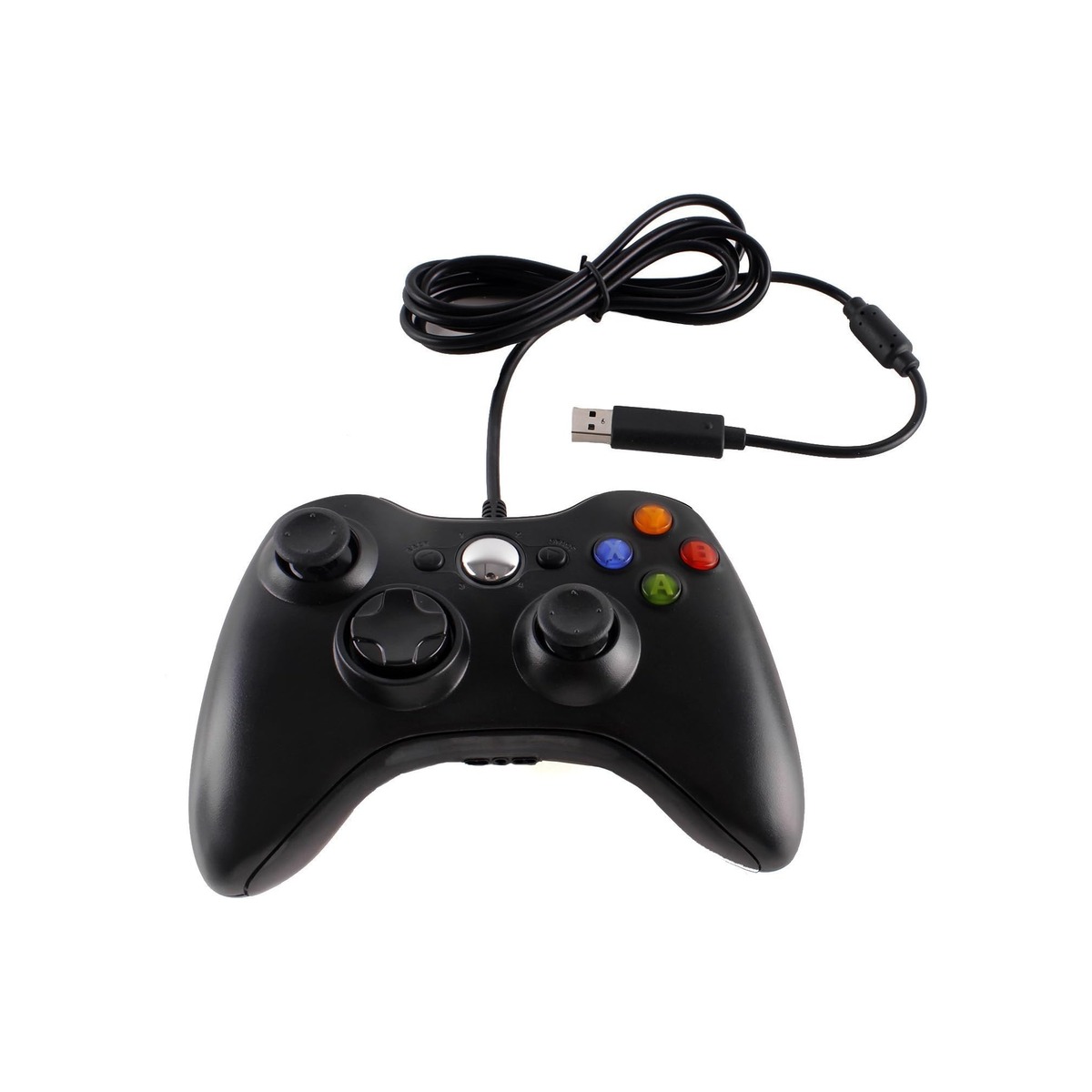 Meriton Wired USB Game Controller Gamepad Game Joystick Joypad for Microsoft-1 Meriton Wired USB Game Controller Gamepad Game Joystick Joypad for Microsoft - Image 1