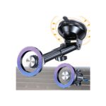 Coolpow for MagSafe Car Mount【Windshield+Vent+Dash】Magnetic Phone Holder for Car