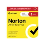 Norton AntiVirus Plus, Antivirus software for 1 Device with Auto-Renewal –