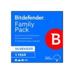 Bitdefender Family Pack - 15 Devices (B07CY6BT6W)