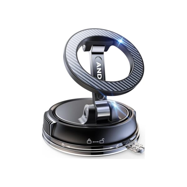 ANDERY Car Phone Holder for Magsafe [78+LBS Strongest Suction & 2400gf Magnetic]