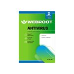 Webroot Antivirus Software 2026 | 3 Device | 1 Year PC/Mac with Keycard