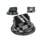 Car Phone Holder 360 Degree Rotation, Dashboard Phone Mount with Adjustable