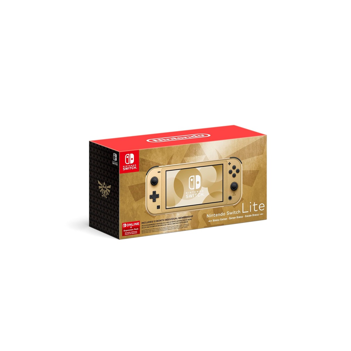 Nintendo Switch Lite: Hyrule Edition - 32 GB-1 Nintendo Switch Lite: Hyrule Edition - 32 GB - Image 1