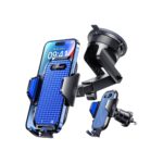 VANMASS [True Military-Grade] Car Phone Holder [Best Suction & Clip] Cell Phone