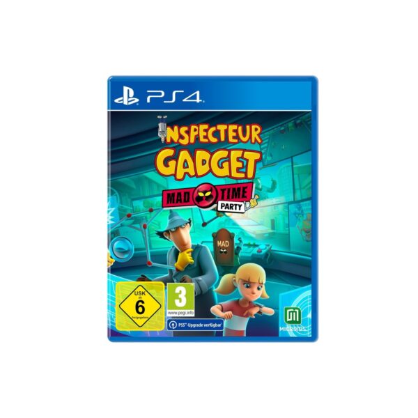 Inspector Gadget - Mad Time Party, 1 PS4-Blu-Ray-Disc