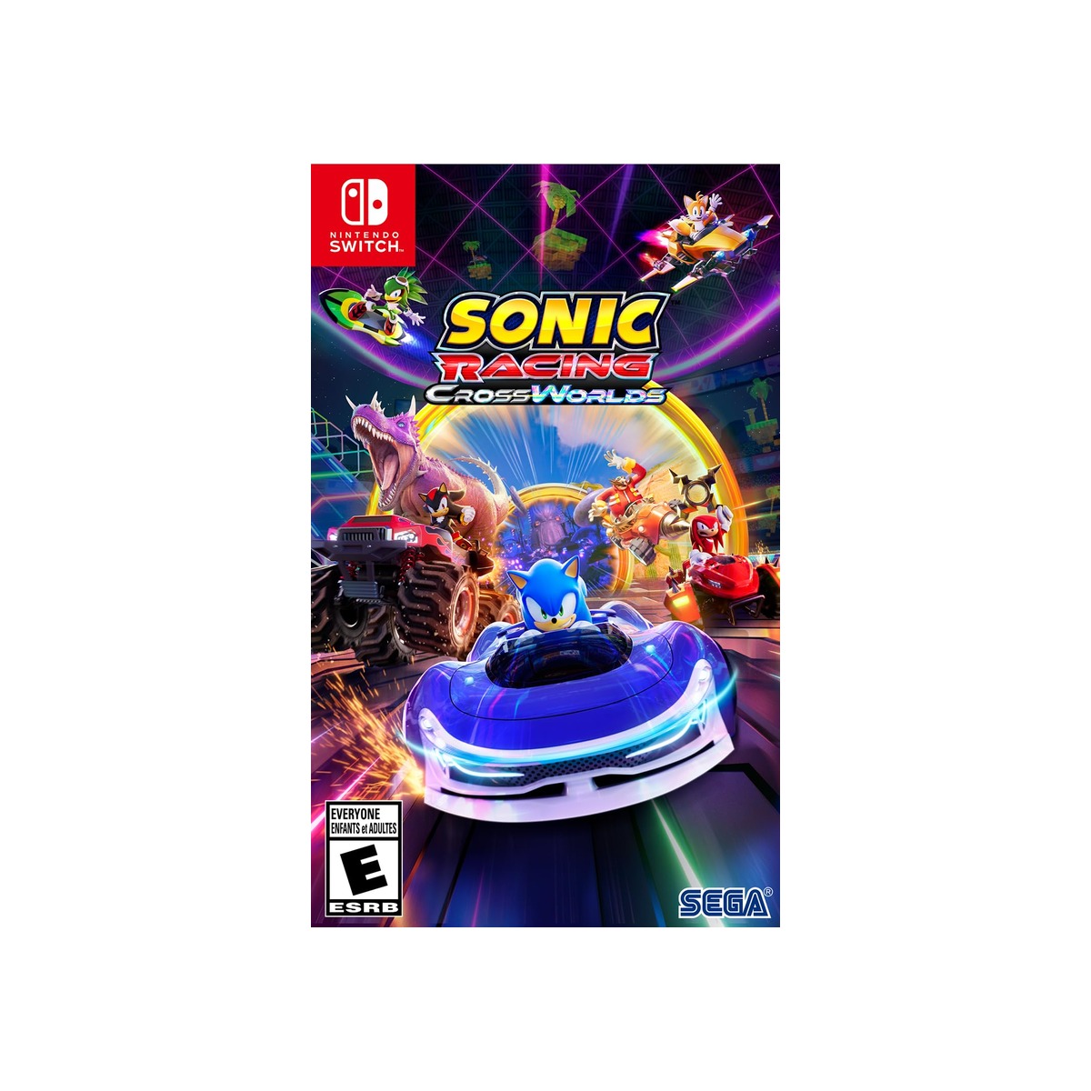 Sonic Racing: CrossWorlds Amazon Exclusive Edition - Nintendo Switch-1 Sonic Racing: CrossWorlds Amazon Exclusive Edition - Nintendo Switch - Image 1