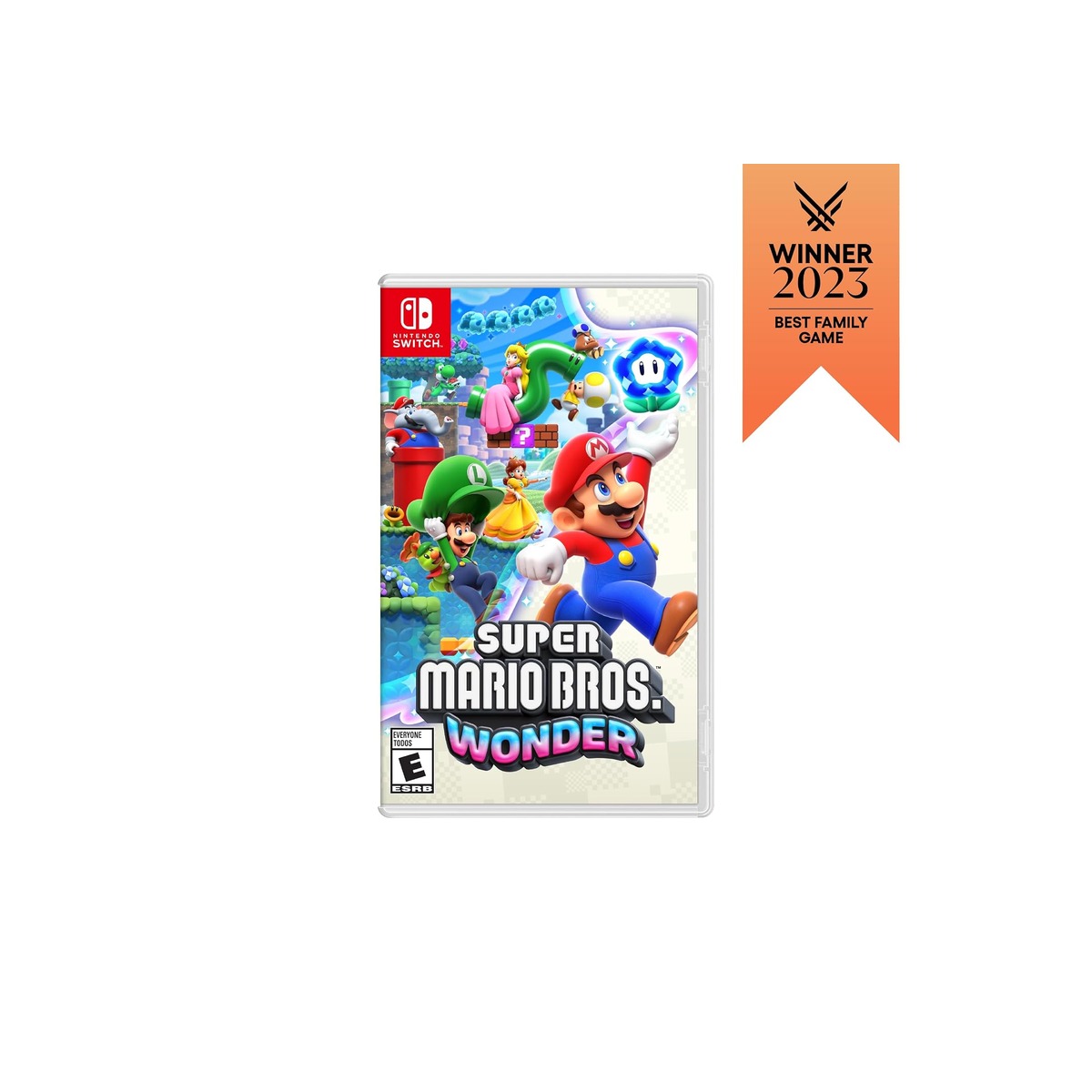 Super Mario Bros. Wonder - Nintendo Switch (US Version)-1 Super Mario Bros. Wonder - Nintendo Switch (US Version) - Image 1