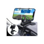 Car Phone Holder Mount,360 Degrees Rotation Dashboard Phone Holder for iPhone