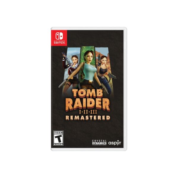 Tomb Raider I-III Remastered Starring Lara Croft - Nintendo Switch