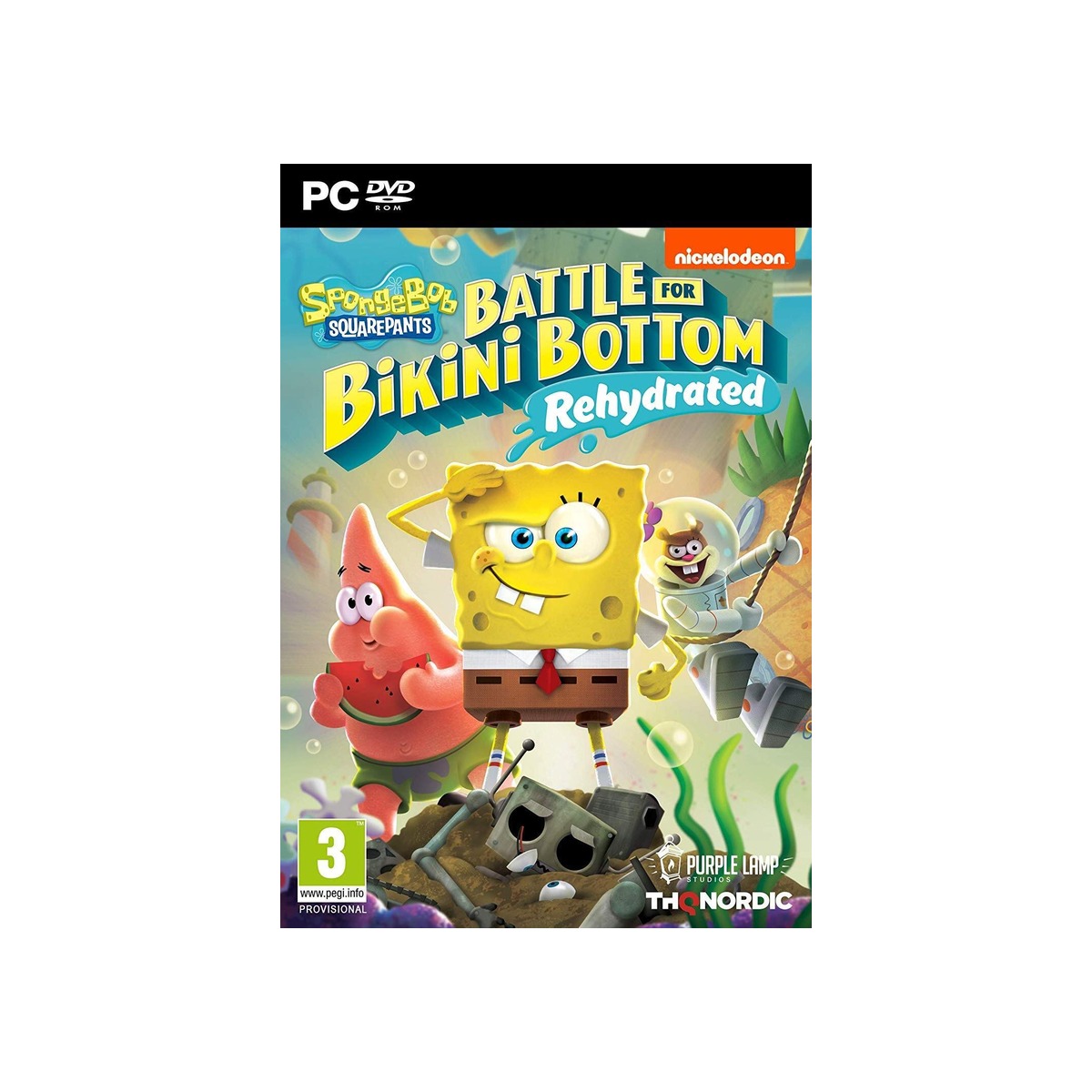 Spongebob Squarepants: Battle for Bikini Bottom - Rehydrated - PC-1 Spongebob Squarepants: Battle for Bikini Bottom - Rehydrated - PC - Image 1