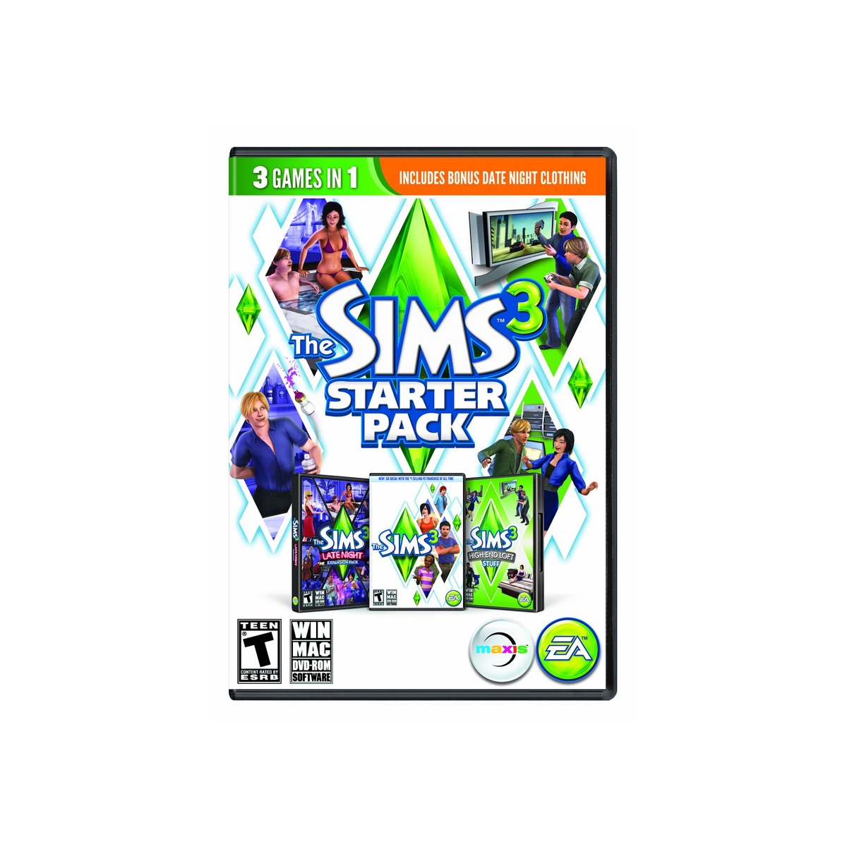 The Sims 3 Starter Pack - PC/Mac-1 The Sims 3 Starter Pack - PC/Mac - Image 1