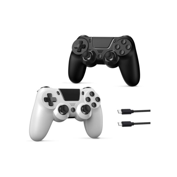 2 Pack Wireless PS4 Controller, Wireless Gaming Controller for PS4/Pro/Slim/PC