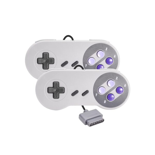 2 Pack Retro Wired Controller for SNES Original Console