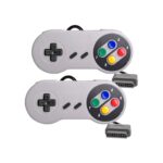2 Packs Replacement Controller Gamepad for SNES