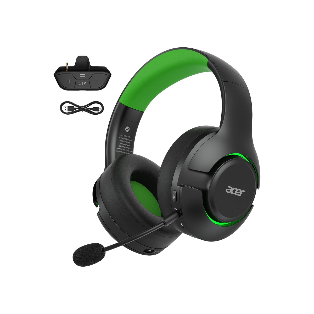 Acer Wireless Gaming Headset for Xbox Series X|S & Xbox One-1 Acer Wireless Gaming Headset for Xbox Series X|S & Xbox One - Image 1