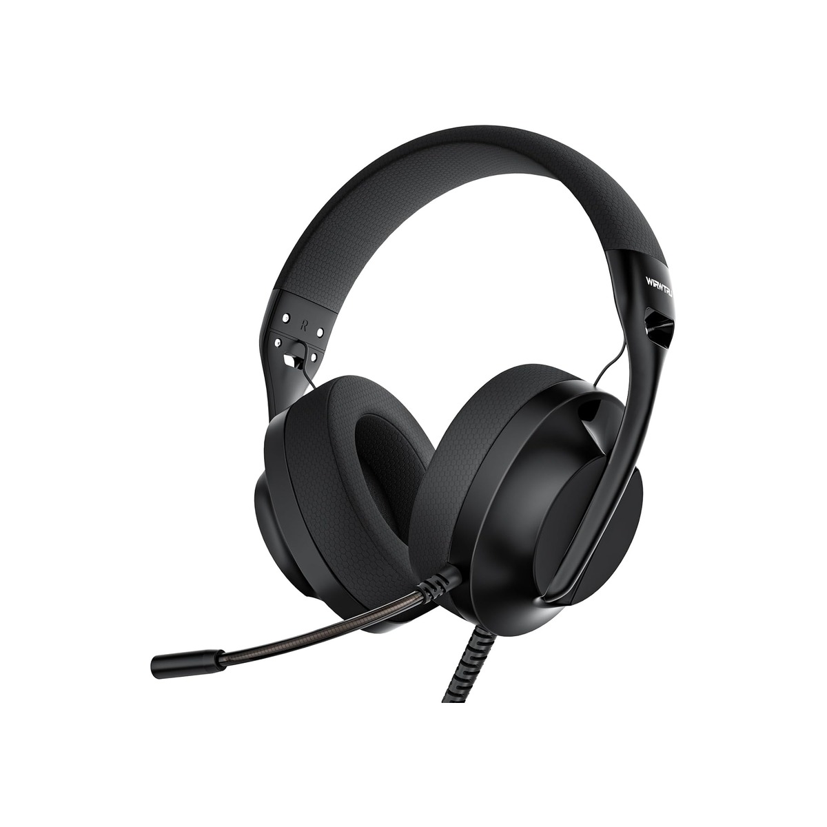 WIRWTRU Wired Gaming Headset for PS5, Xbox, Xbox Series X|S, PC-1 WIRWTRU Wired Gaming Headset for PS5, Xbox, Xbox Series X|S, PC - Image 1