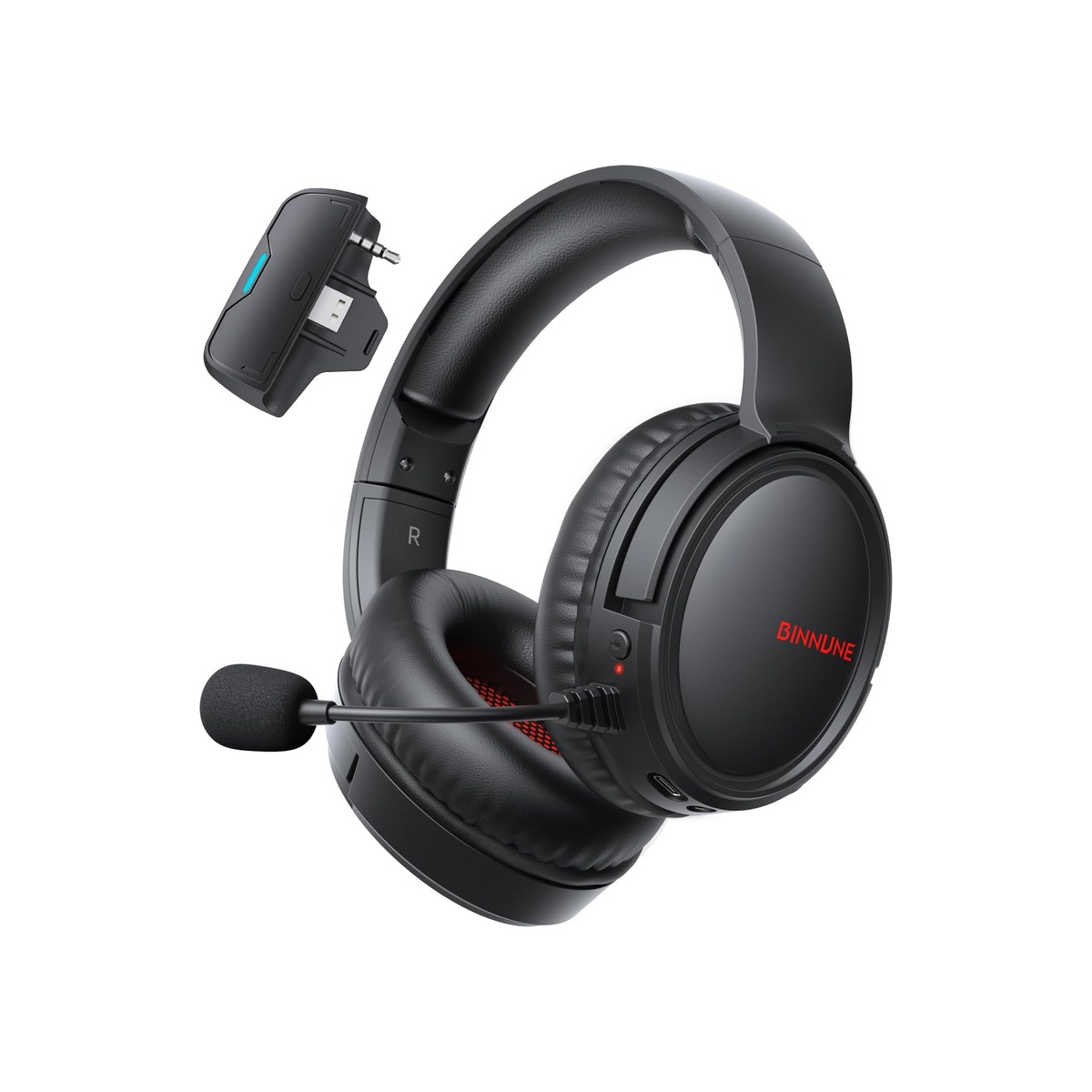 BINNUNE Wireless Gaming Headset for Xbox Series X|S & Xbox One-1 BINNUNE Wireless Gaming Headset for Xbox Series X|S & Xbox One - Image 1