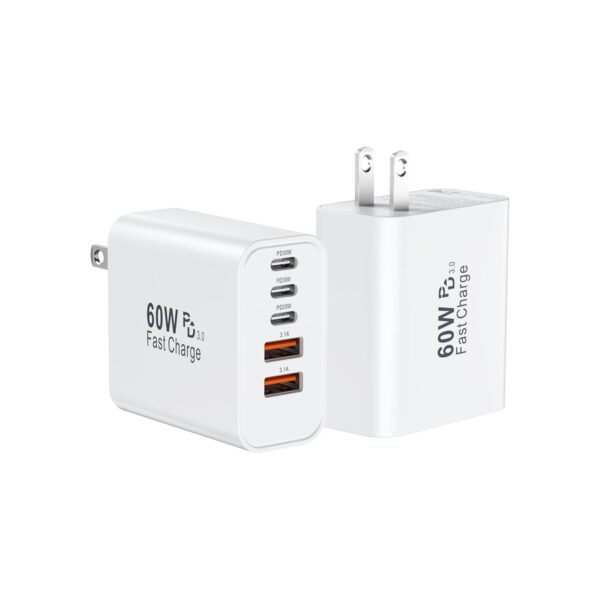 USB C Fast Charger Block, 60W USBC Wall Charger Plug