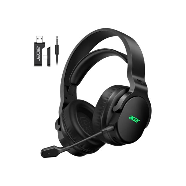 Acer Wireless Gaming Headset for PS5, PC, PS4, Switch, Mac & Laptop