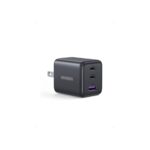 UGREEN 3-Port 30W USB C Charger Block, GaN II Type C Fast Charging, Black