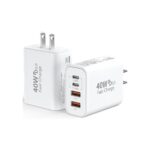 USB C Wall Fast Charger Block, 40W 4-Port Type C Charger Fast Charging Blocks PD